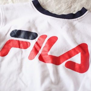 Fila crew neck sweatshirt